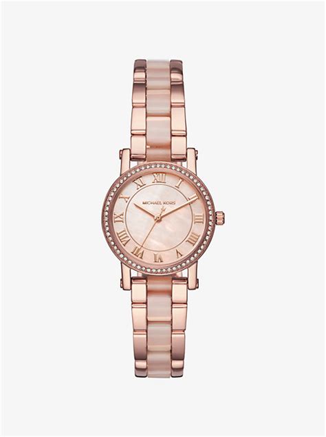 michael kors petite norie watch|Michael Kors Women's Petite Norie Rose Gold.